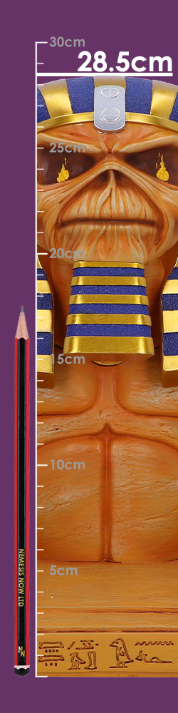 Iron Maiden Powerslave Bust Box 28cm Iron Maiden Powerslave Bust Box 28cm