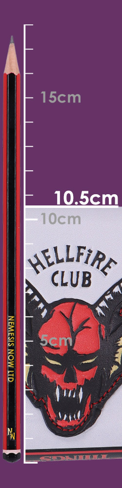 Stranger Things Hellfire Club Embossed Purse 18.5cm