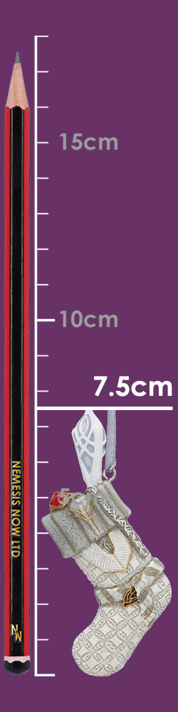 Lord of the Rings Gandalf the White Stocking Hanging Ornament 7.5cm Lord of the Rings Gandalf the White Stocking Hanging Ornament 7.5cm