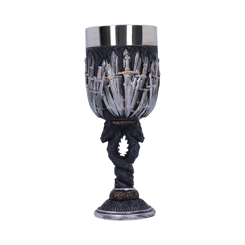 Nemesis Now Medieval Sword Dragon Wine Goblet 17.5cm