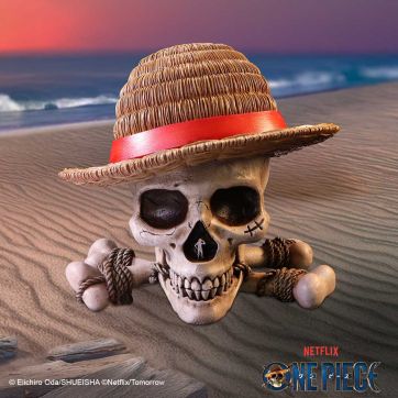 One Piece Luffy Jolly Roger Box 19.5cm