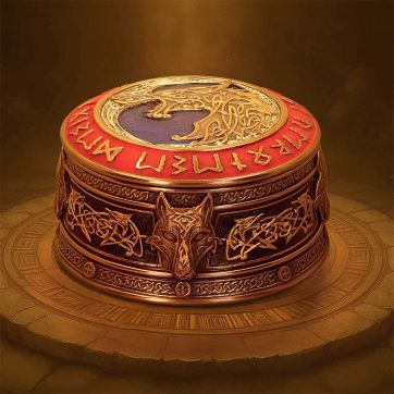 Fenrir's Treasure Box 10.3cm