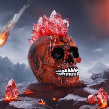 Infernal Crystal 17cm