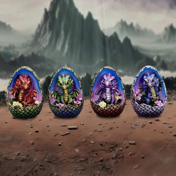 Blooming Brood (Set of 4) 9cm