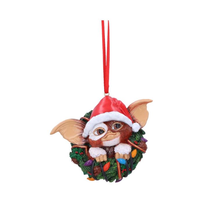 Gremlins Gizmo in Wreath Hanging Ornament 10cm main product photo