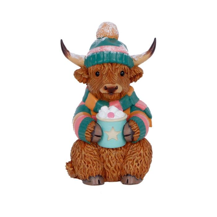 Winter Highland Cow Hot Cocoa main product photo