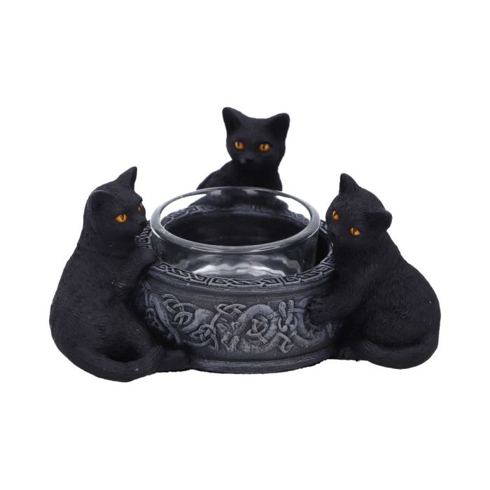 Familiar Trio Tea Light Holder 10cm main product photo