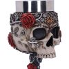 Gothic Roses Goblet 18cm Skulls Halloween Highlights