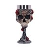 Gothic Roses Goblet 18cm Skulls Halloween Highlights