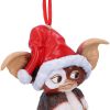 Gremlins Gizmo Santa Hanging Ornament 10.3cm Fantasy NEMESIS NOW | EASTER SALE