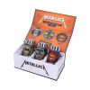 Metallica Shot Glass set 8.5cm (Set of 3) Band Licenses Band Merch Product Guide
