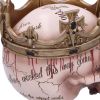 Macbeth Skull 15cm with Bleeding Crown Decoration