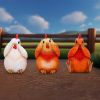 Three Wise Hens 8.5cm Animals Gift Shop Essentials Pocket Money