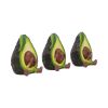 Three Wise Avocados 8.5cm Unspecified NEMESIS NOW | EASTER SALE
