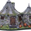 Harry Potter Hagrids Hut Light up Figurine 20cm Fantasy LED Figurines