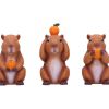 Three Wise Capybaras 10.5cm Animals Mother's Day
