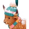Winter Highland Cow Snowfall Hanging Ornament Unspecified Winter Highland Cows