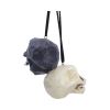 Grim and Grin Hanging Ornaments (Set of 2) Skulls Spooky Season