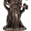 Triple Moon Goddess Hecate 18.5cm Maiden, Mother, Crone Gifts Under £100