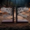 Tyrannosaurus Rex Skull Bookends Dinosaurs Father's Day