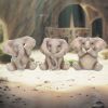 Three Baby Elephants 8cm Elephants Easter