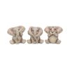 Three Baby Elephants 8cm Elephants Easter