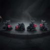 Midnight Treasures (Set of 4) 5.5cm Dragons Dragon Figurines