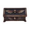 Death's Head Treasure Box 14.5cm Gothic Halloween RRP Below 20