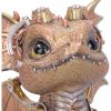 Coglet (Gold) Dragons Dragon Figurines