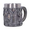 Knight in Shining Armour (Silver) Tankard (Small) History and Mythology New Arrivals