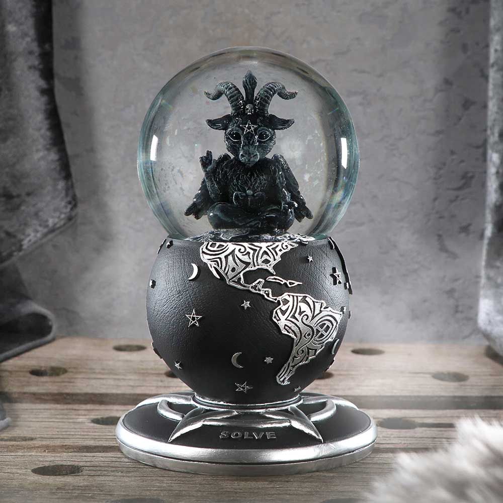 Cult Cuties Circle of Mischief Snow Globe 18cm main image 1