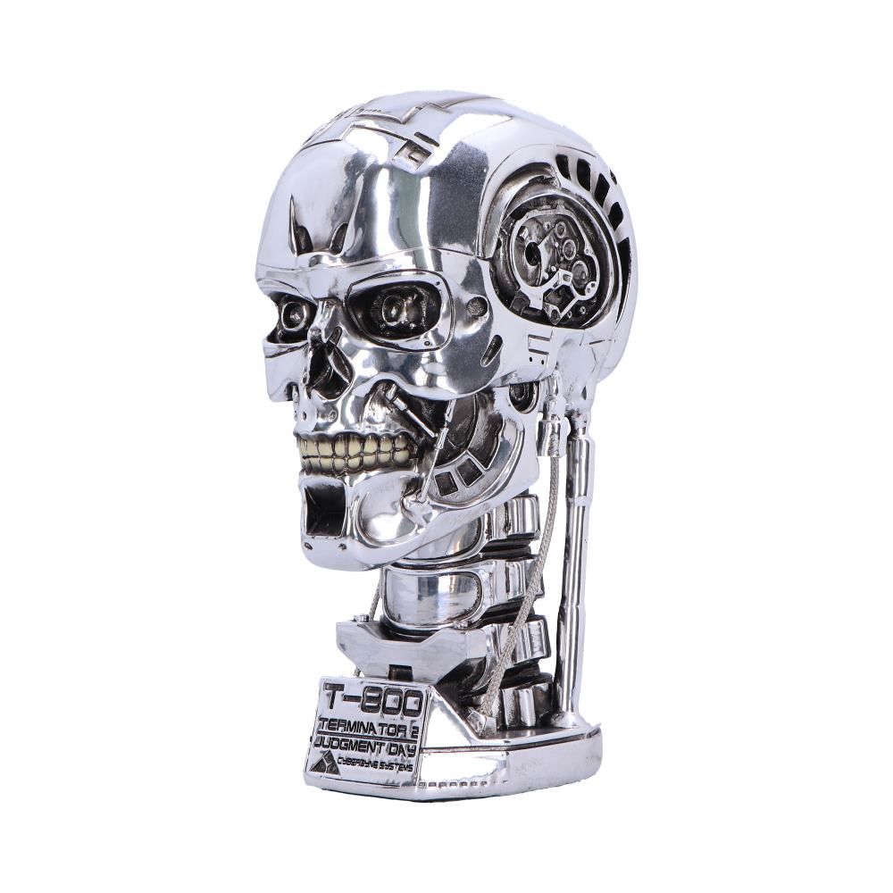 Buste Terminator T-800 Arnold Schwarzenegger - Tête 14 Cm Résine Illuminée - 2022