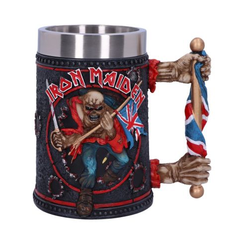 Iron Maiden Tankard 14cm Band Licenses Father's Day
