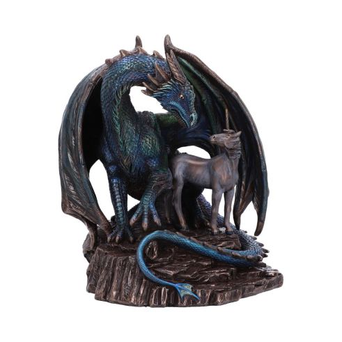 Protector of Magick (LP) Bronze 17.5cm Dragons Dragon Figurines