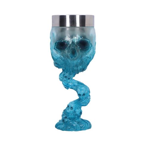 Soul Spirit Water Goblet (Blue) 19.3cm Skulls Sale Drinkware