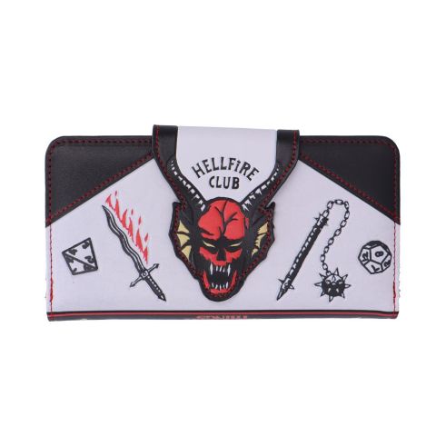 Stranger Things Hellfire Club Embossed Purse 18.5cm Fantasy Stock Arrivals