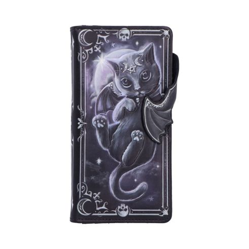 Moon of Malpuss Embossed Purse 18.5cm Cats Top 200 None Licensed