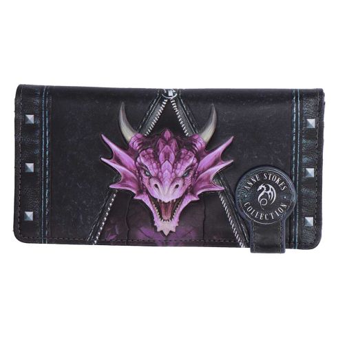 Unzipped Dragon Embossed Purse (AS) 18.5cm Dragons Gifts Under £100