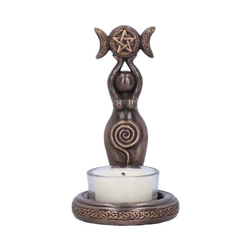 Triple Goddess Tea Light 12cm Maiden, Mother, Crone NEMESIS NOW | BLACK FRIDAY SALE 2025