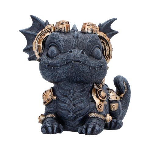Gearling (Black) Dragons Dragon Figurines