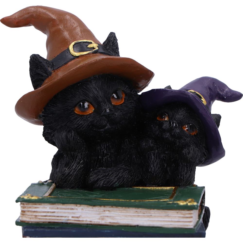 Duo Divination Witches Cat Figurine 10cm main image 1